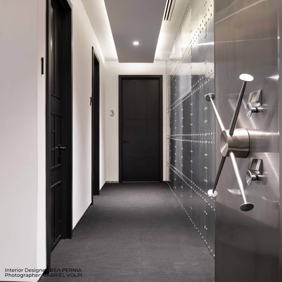 The Vault House private viewing room
