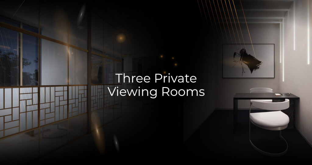 The Vault House private viewing room