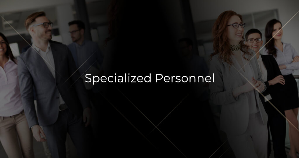 The Vault House specialized personnel